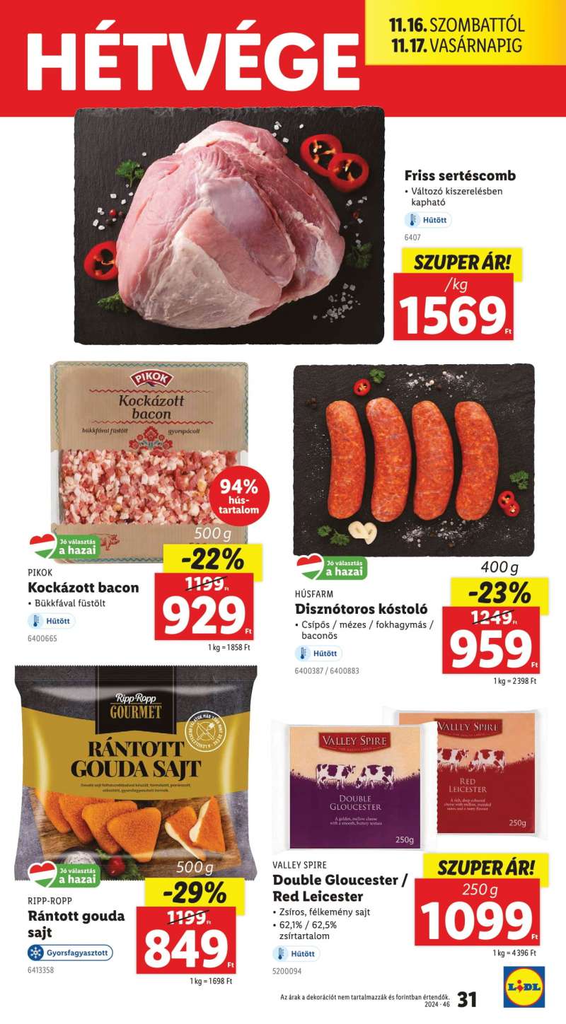 Lidl Akciós Újság 31 oldal