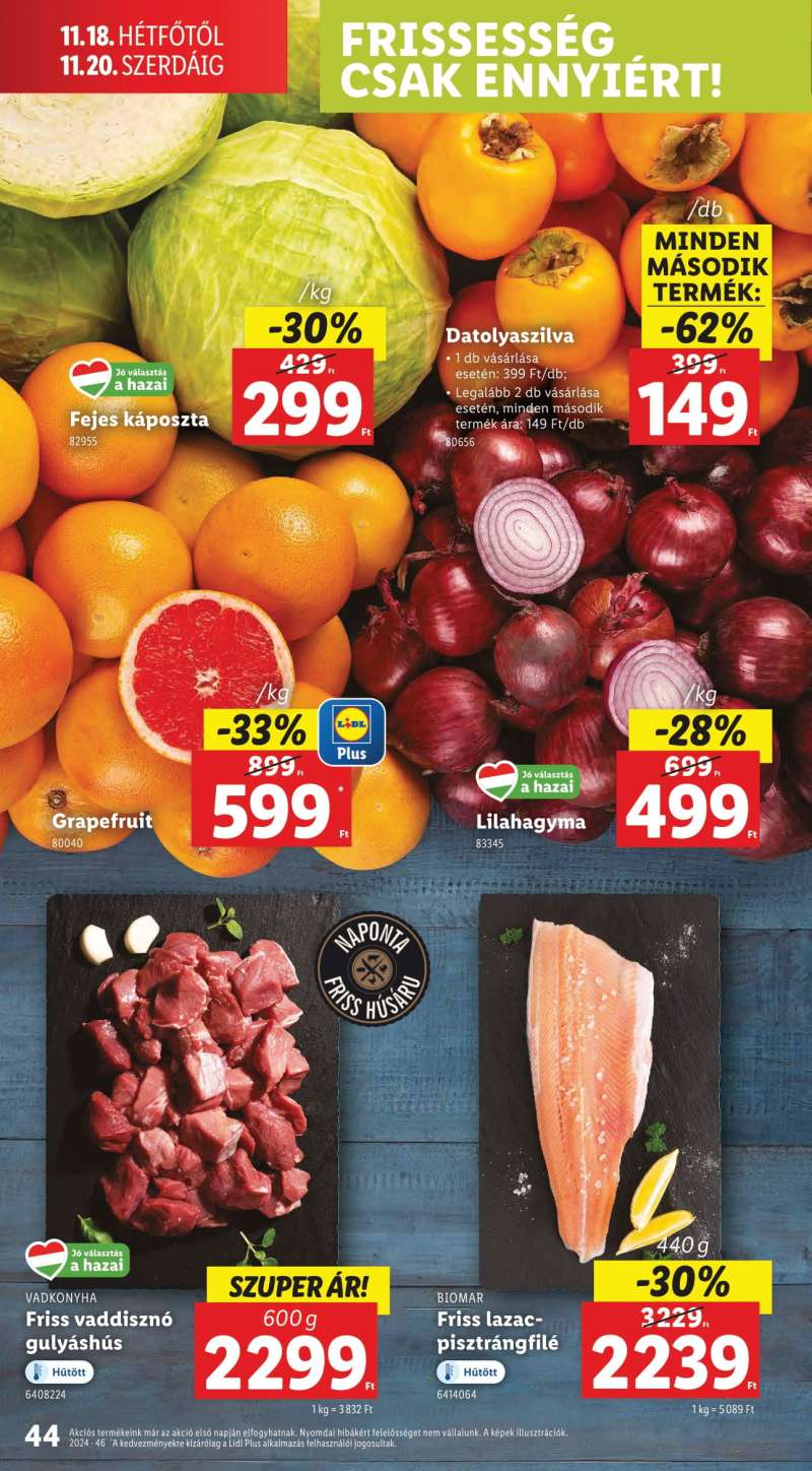 Lidl Akciós Újság 44 oldal