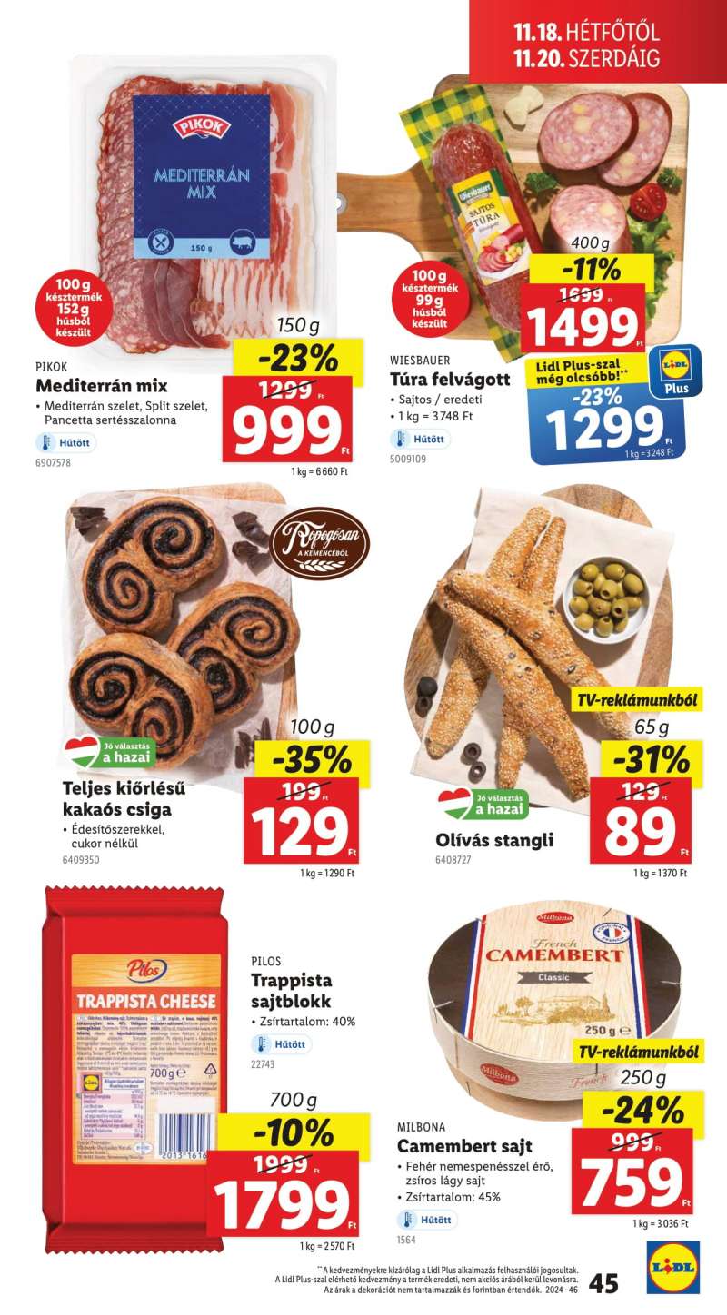 Lidl Akciós Újság 45 oldal