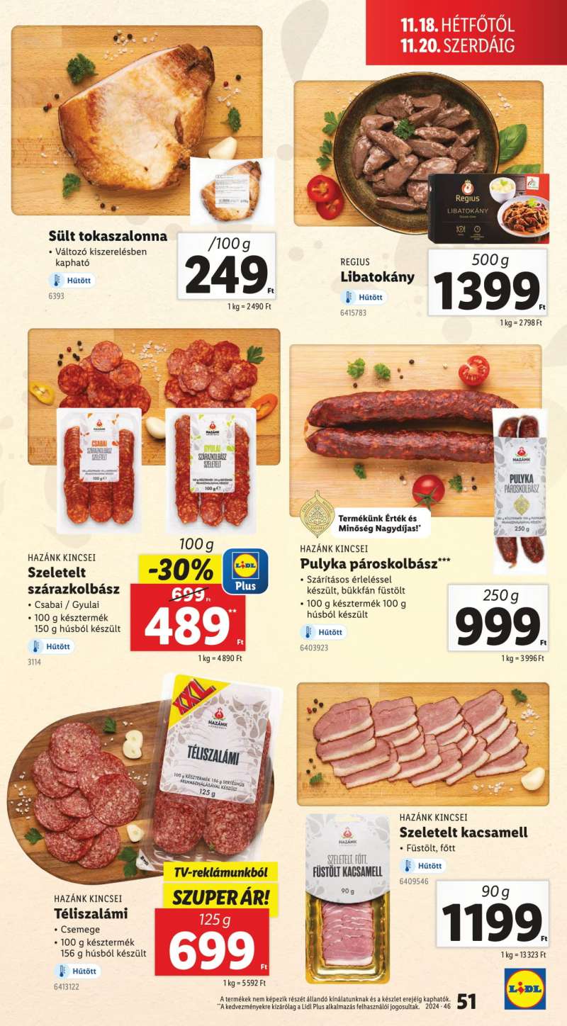 Lidl Akciós Újság 51 oldal