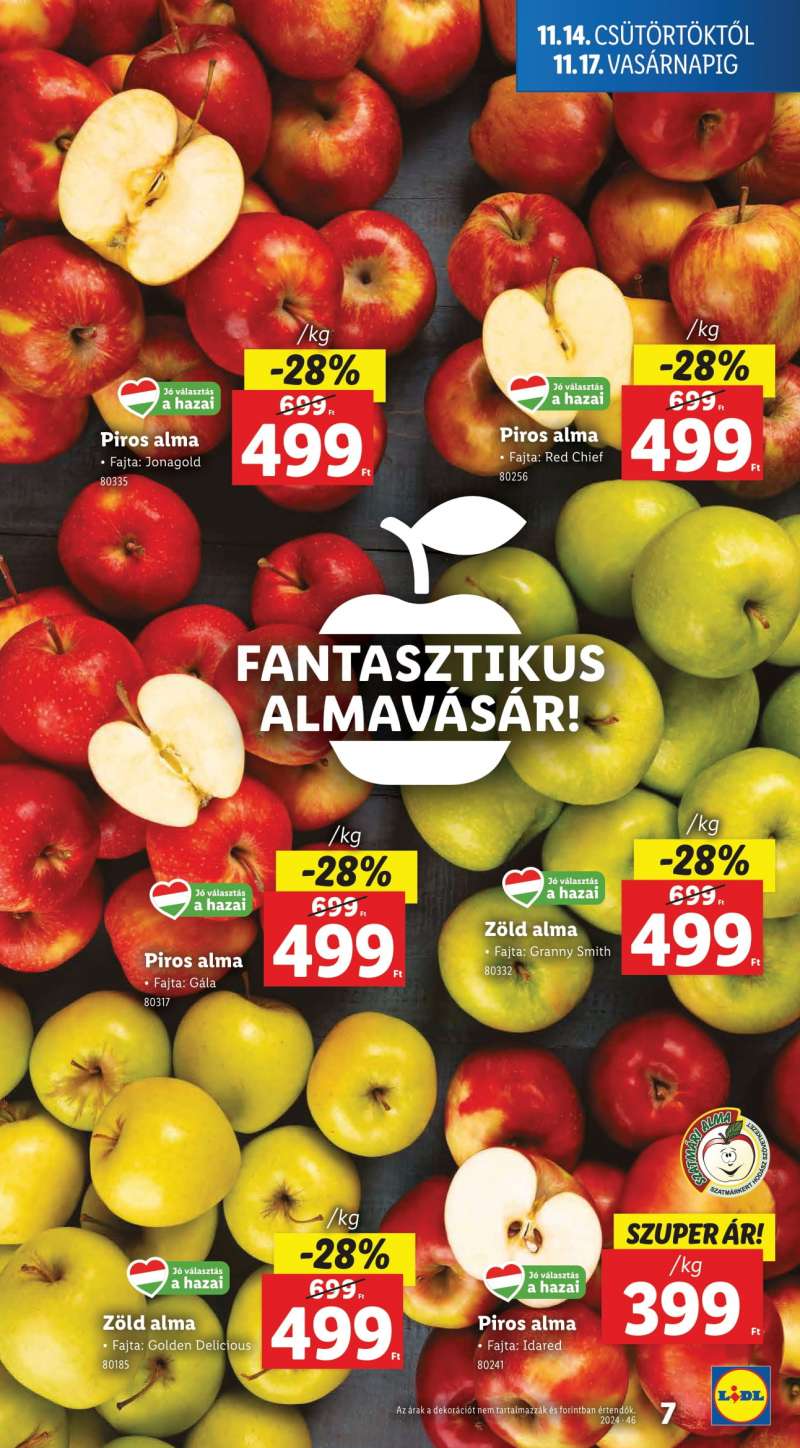 Lidl Akciós Újság 7 oldal