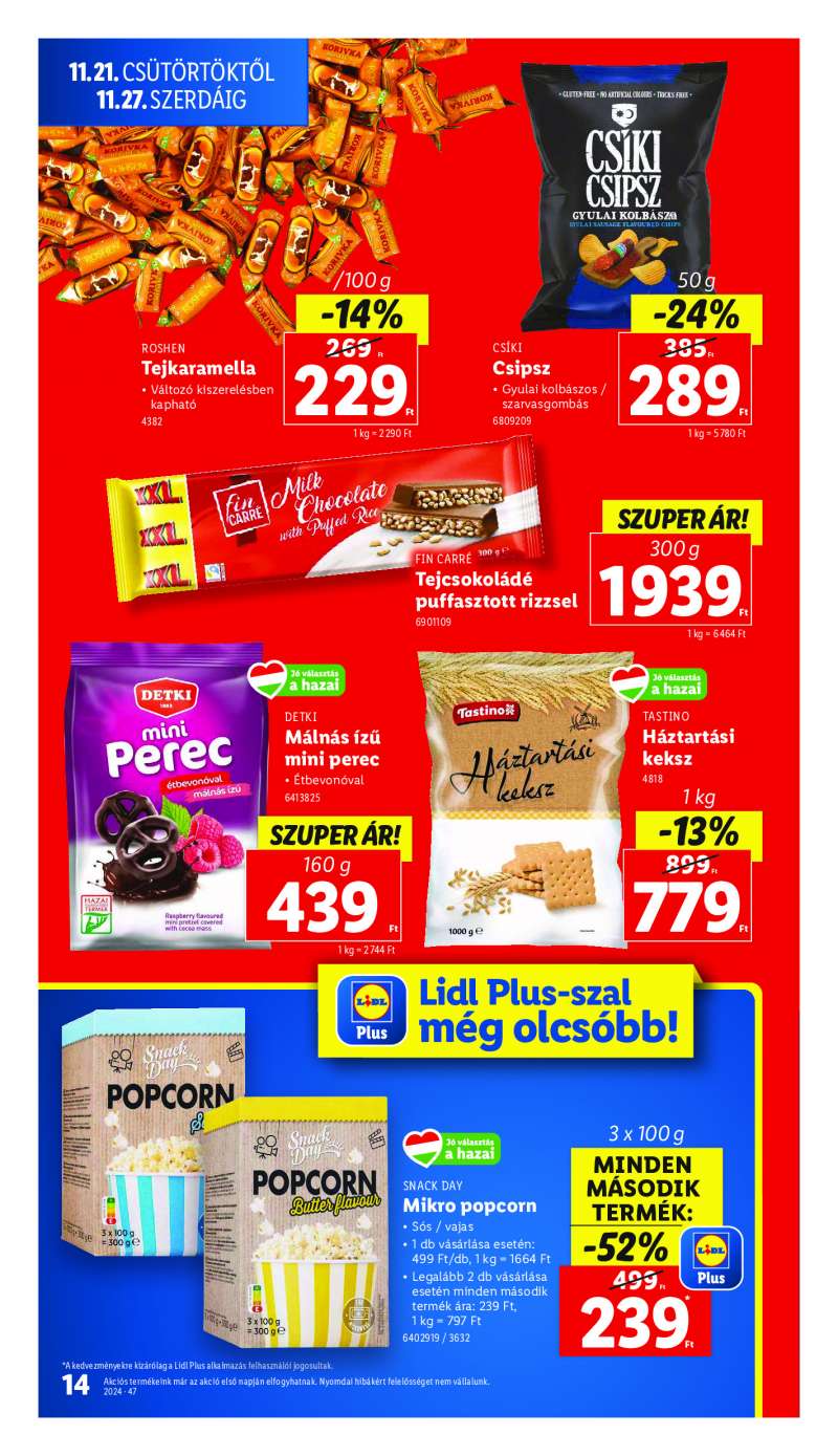 Lidl Akciós Újság 14 oldal