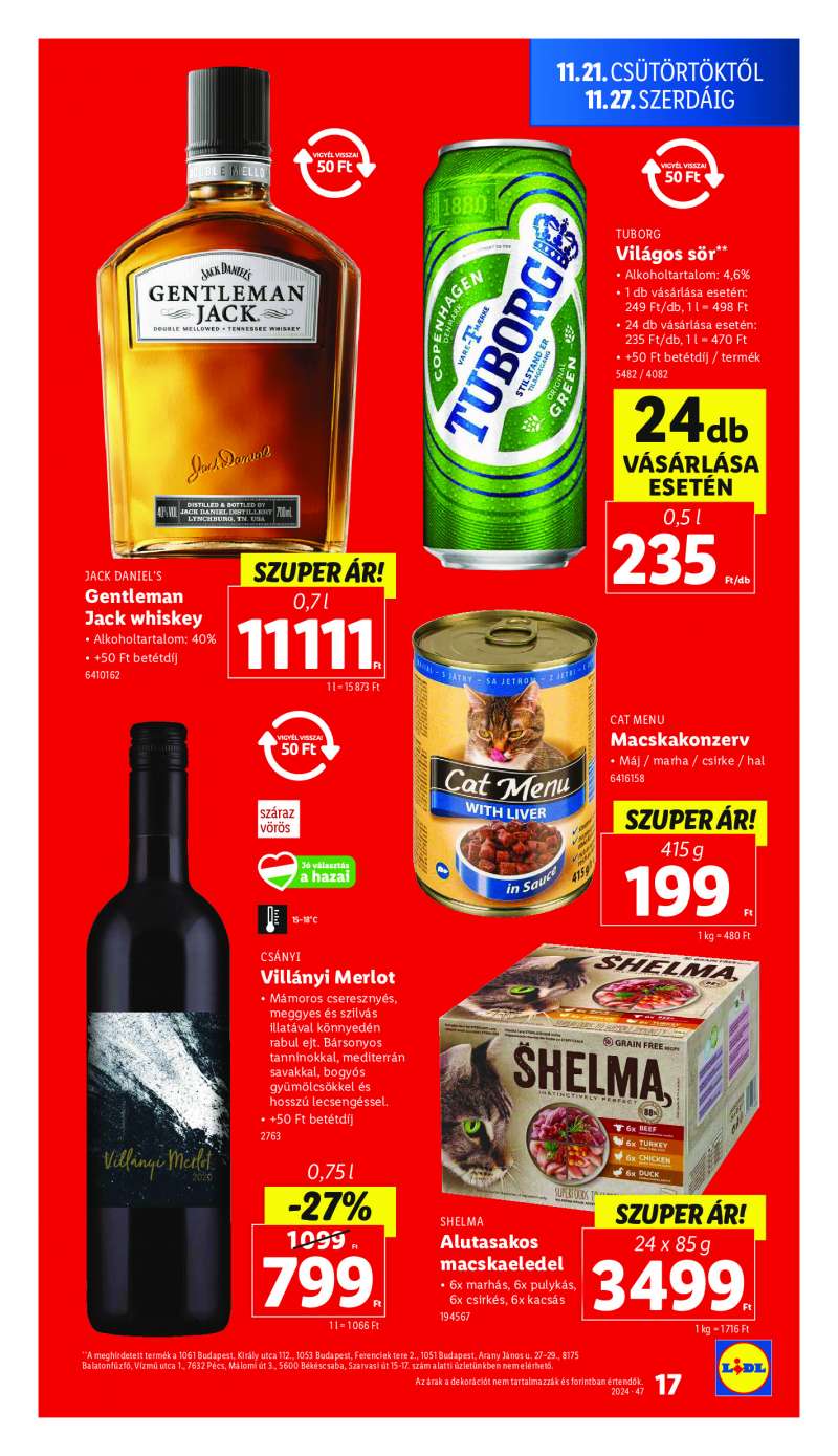 Lidl Akciós Újság 17 oldal