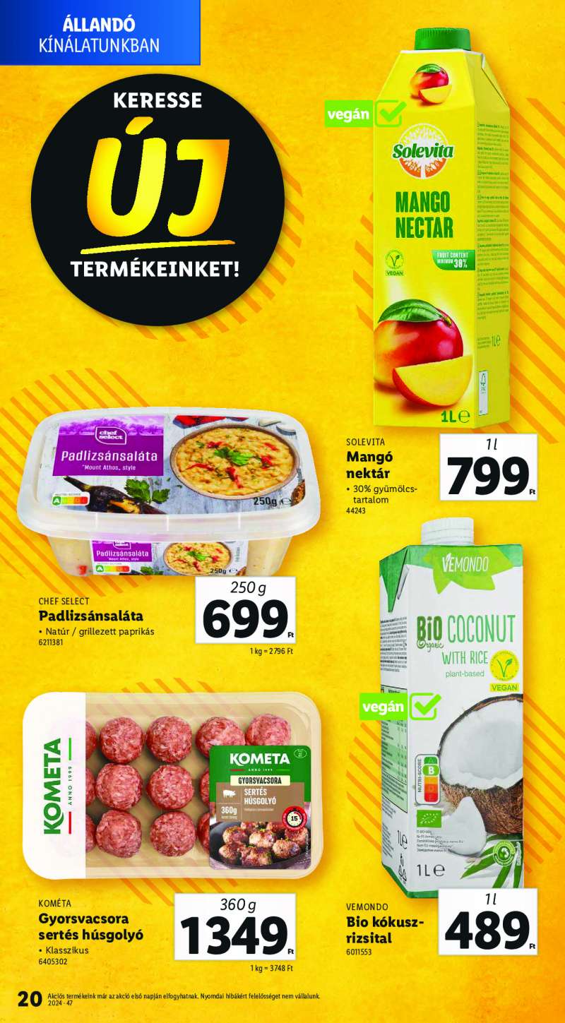 Lidl Akciós Újság 20 oldal