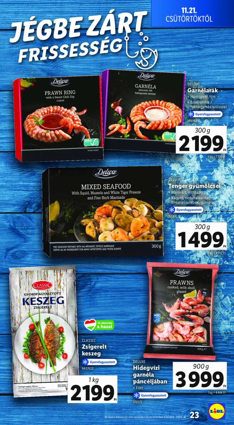 Lidl Akciós Újság 23 oldal