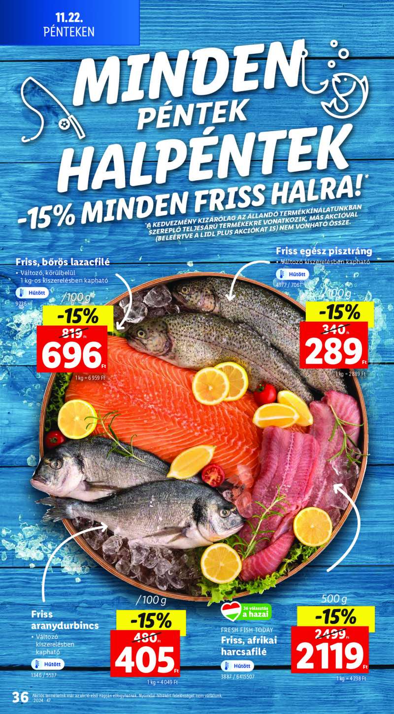 Lidl Akciós Újság 36 oldal