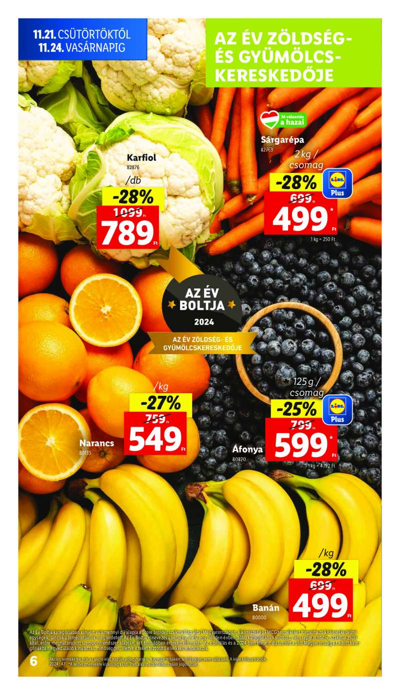 Lidl Akciós Újság 6 oldal