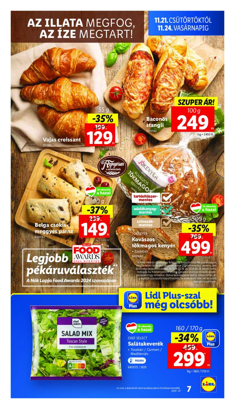 Lidl Akciós Újság 7 oldal