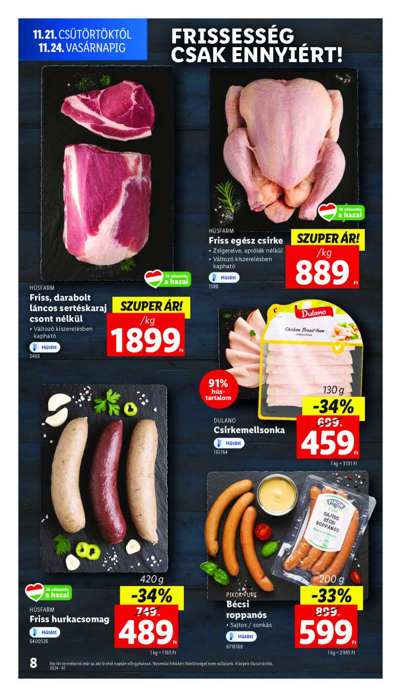 Lidl Akciós Újság 8 oldal