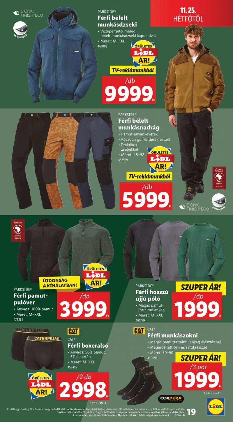 Lidl Akciós Újság Black Friday 19 oldal