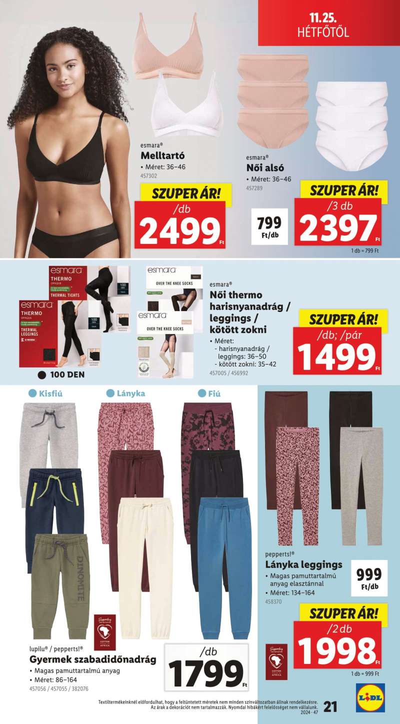 Lidl Akciós Újság Black Friday 21 oldal