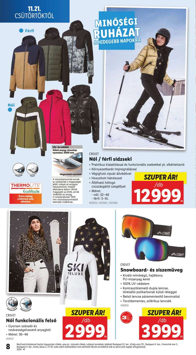 Lidl Akciós Újság Black Friday 8 oldal