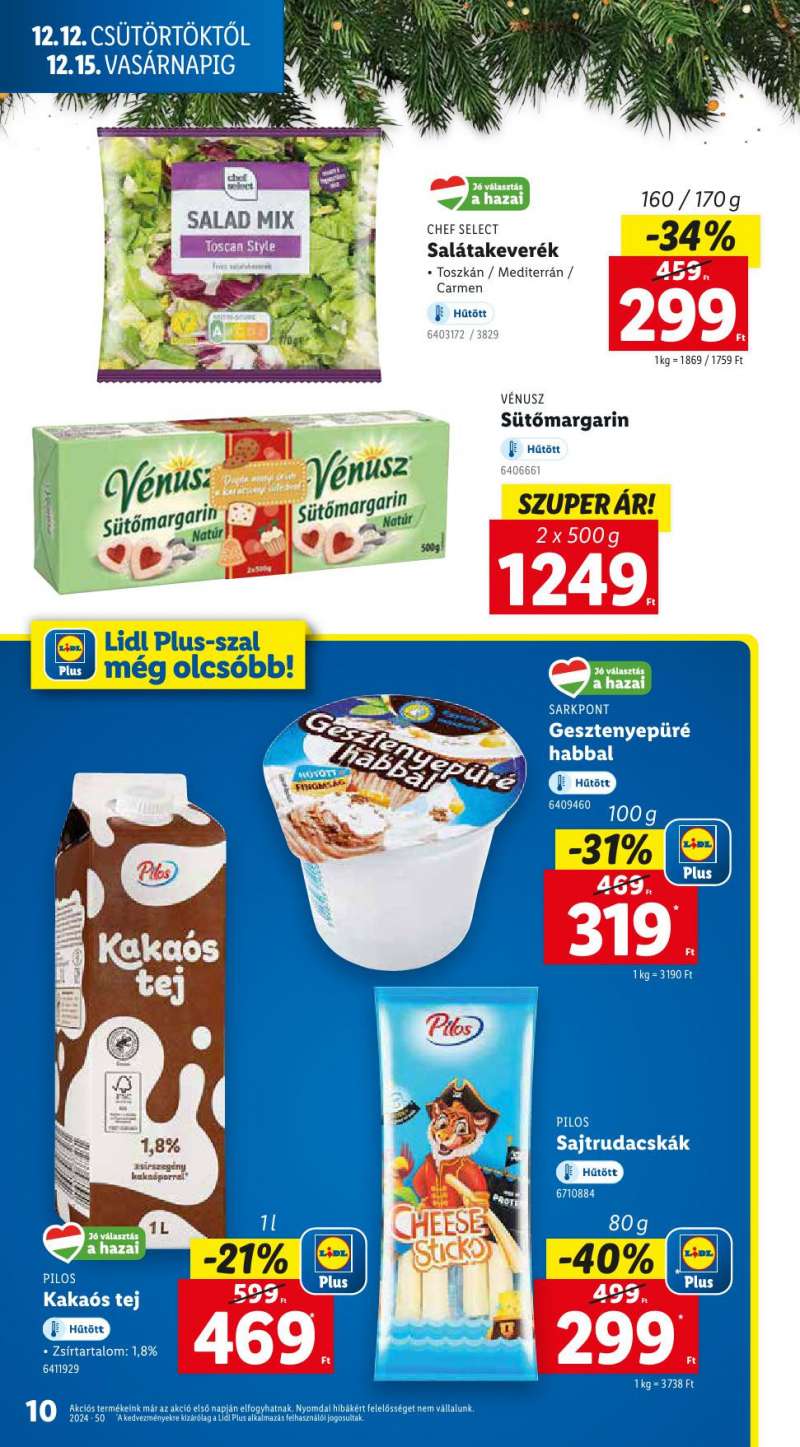 Lidl Akciós Újság 10 oldal