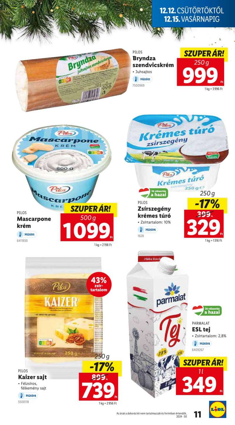 Lidl Akciós Újság 11 oldal