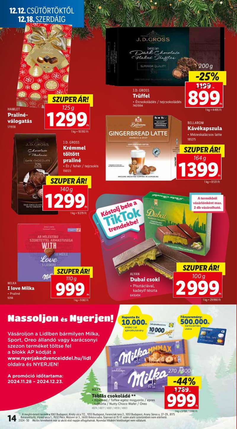 Lidl Akciós Újság 14 oldal