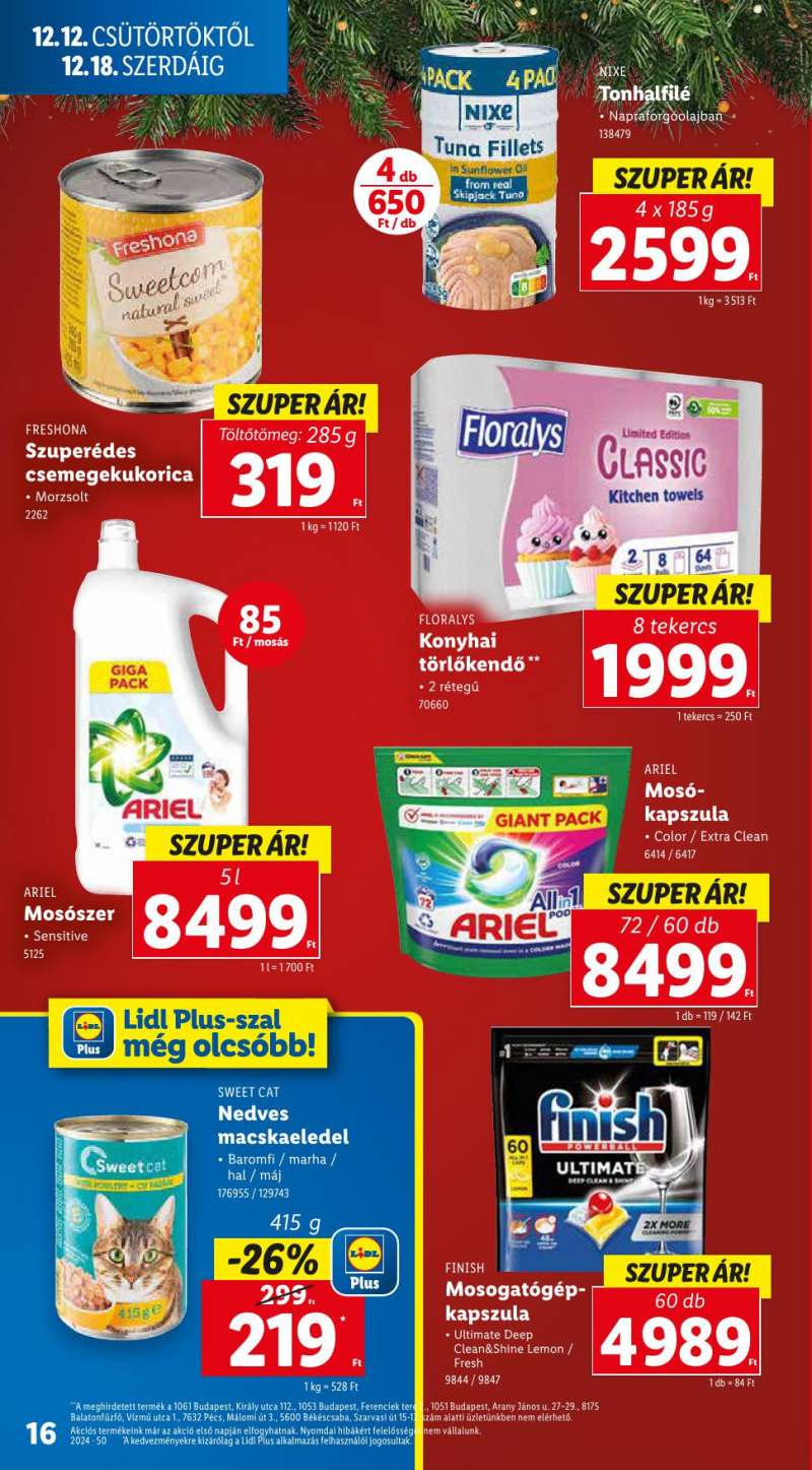 Lidl Akciós Újság 16 oldal