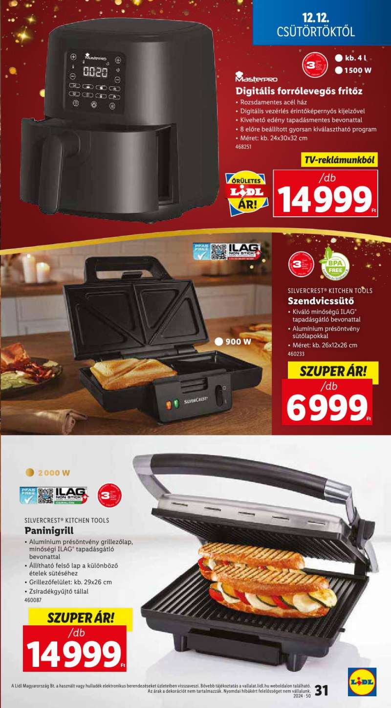 Lidl Akciós Újság 31 oldal