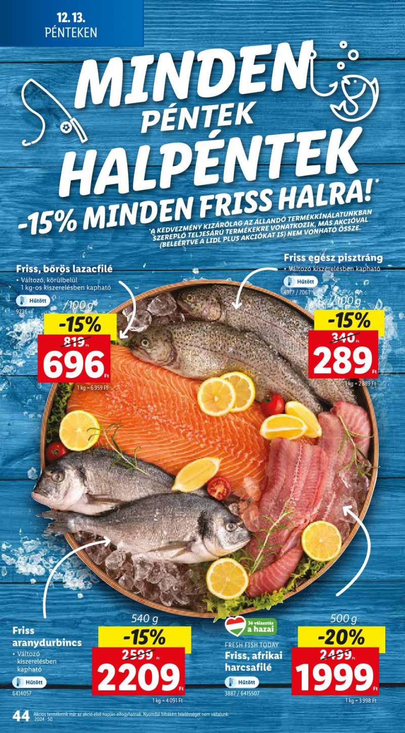 Lidl Akciós Újság 44 oldal