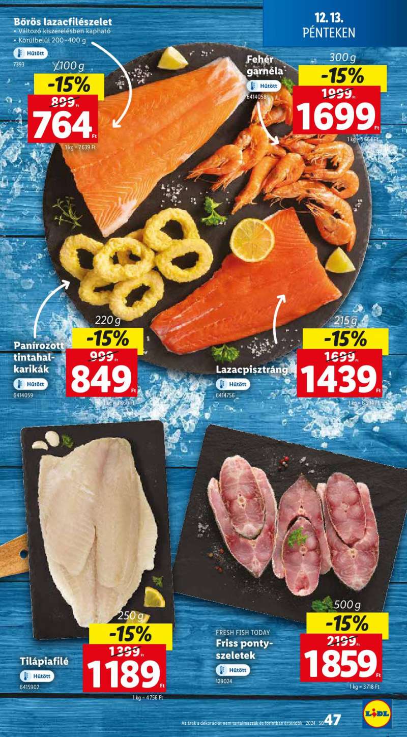 Lidl Akciós Újság 47 oldal