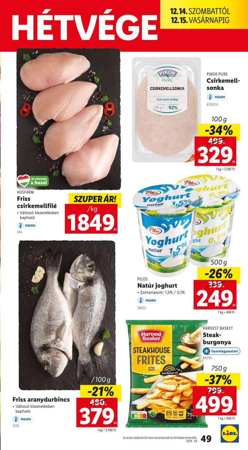 Lidl Akciós Újság 49 oldal