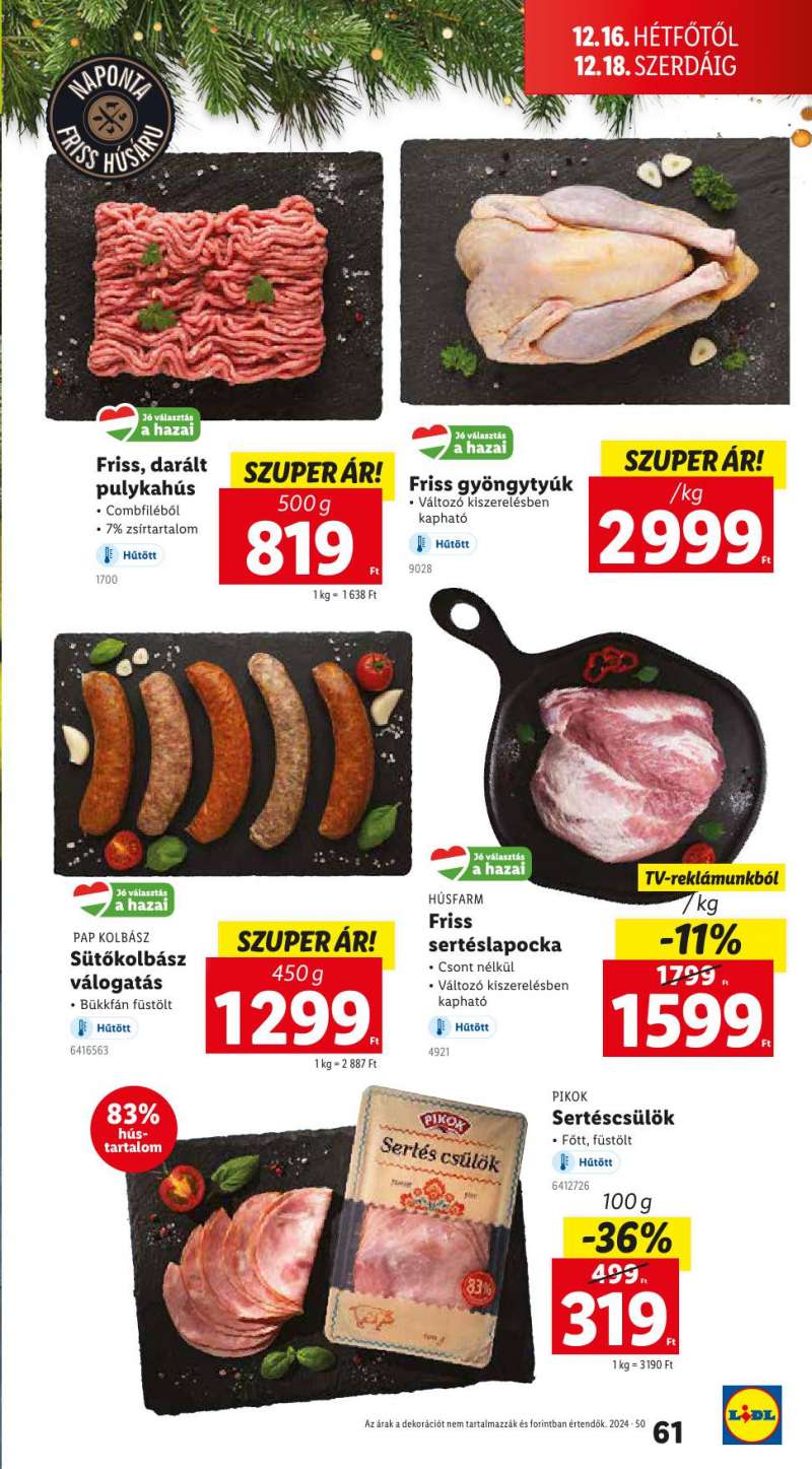 Lidl Akciós Újság 61 oldal