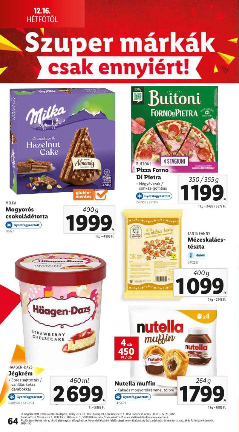 Lidl Akciós Újság 64 oldal