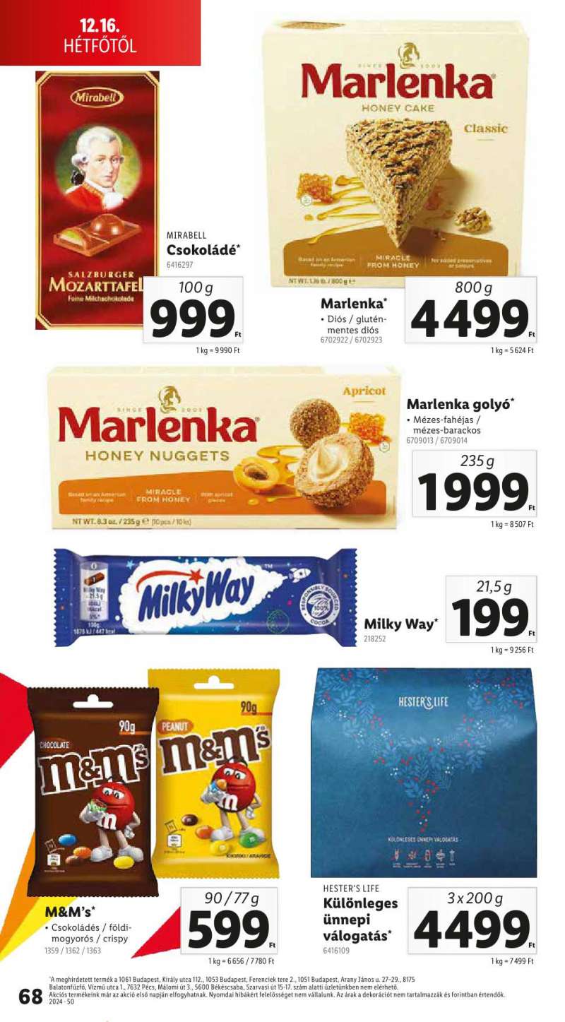 Lidl Akciós Újság 68 oldal