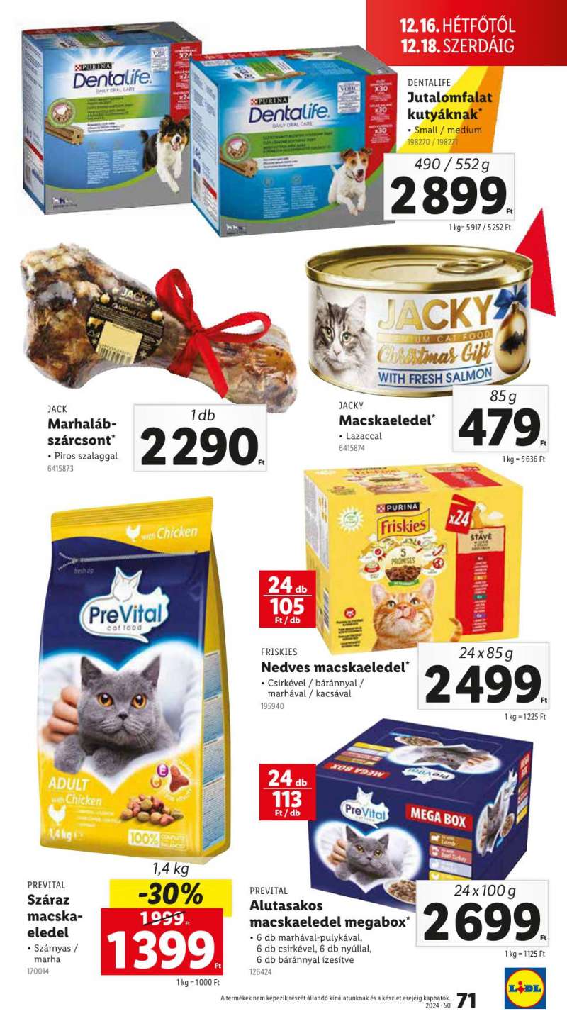 Lidl Akciós Újság 71 oldal