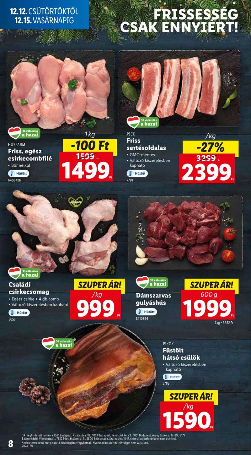 Lidl Akciós Újság 8 oldal