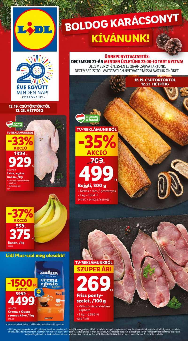 Lidl Akciós Újság 1 oldal