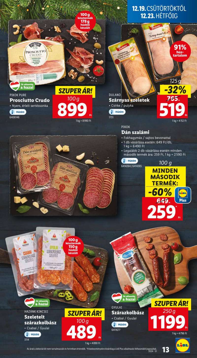 Lidl Akciós Újság 13 oldal