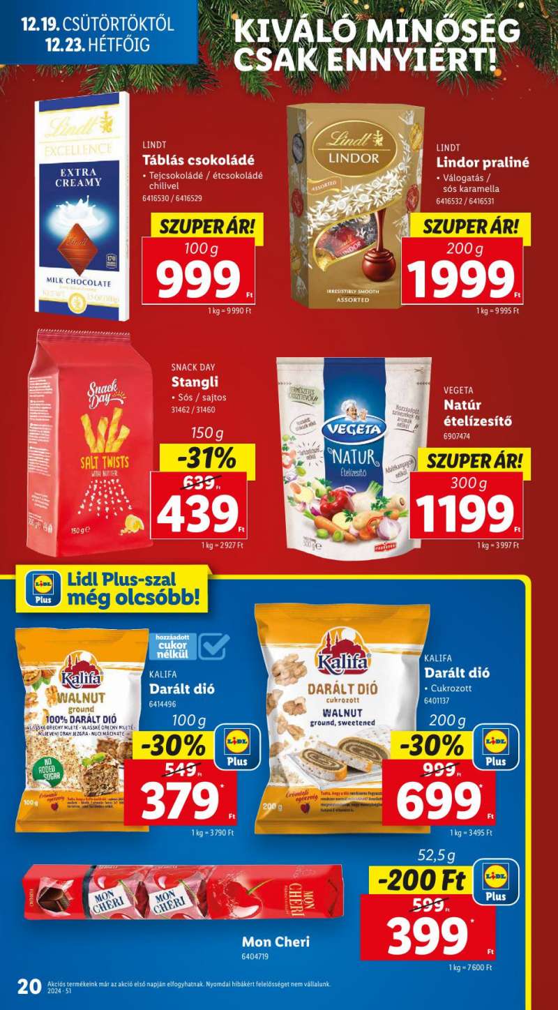 Lidl Akciós Újság 20 oldal