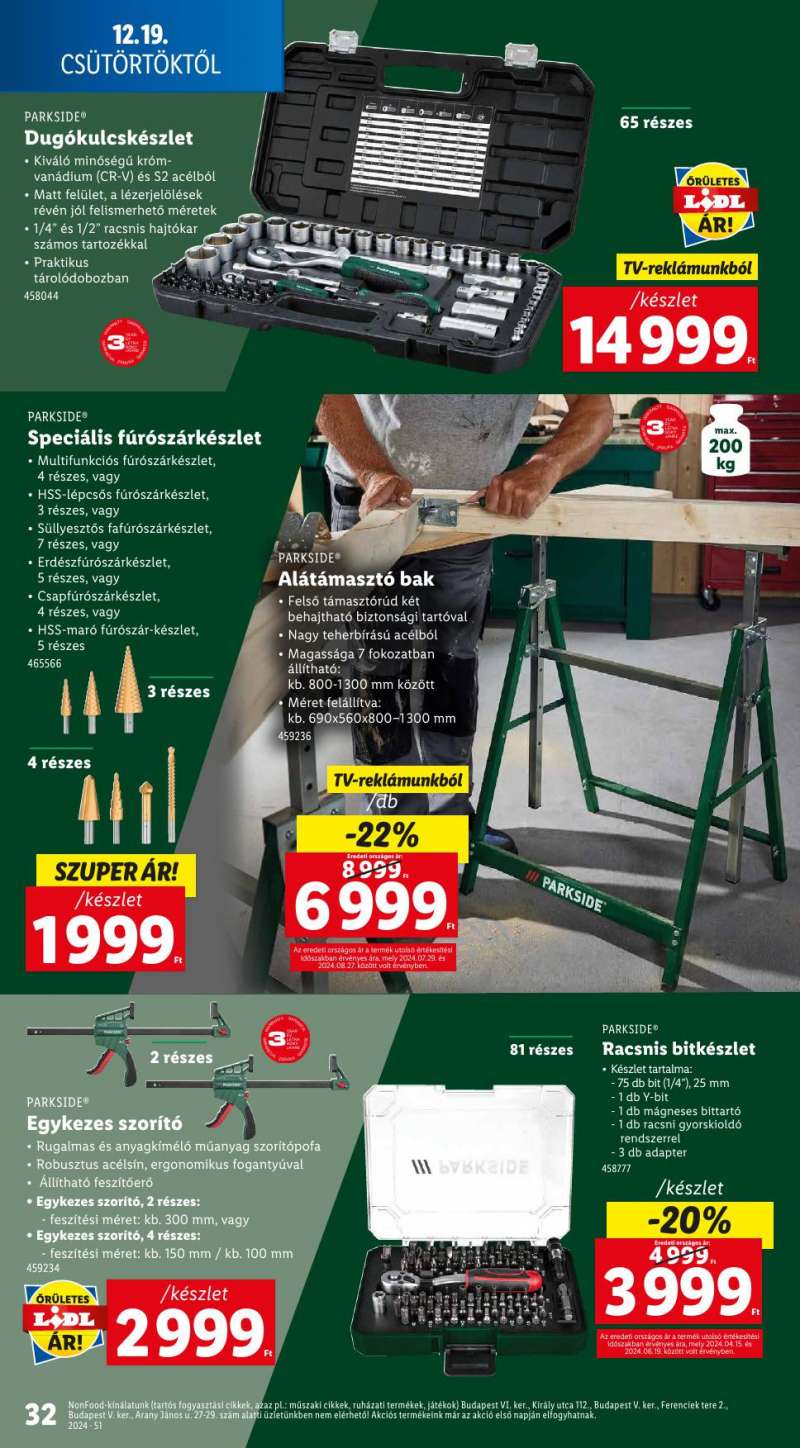 Lidl Akciós Újság 32 oldal