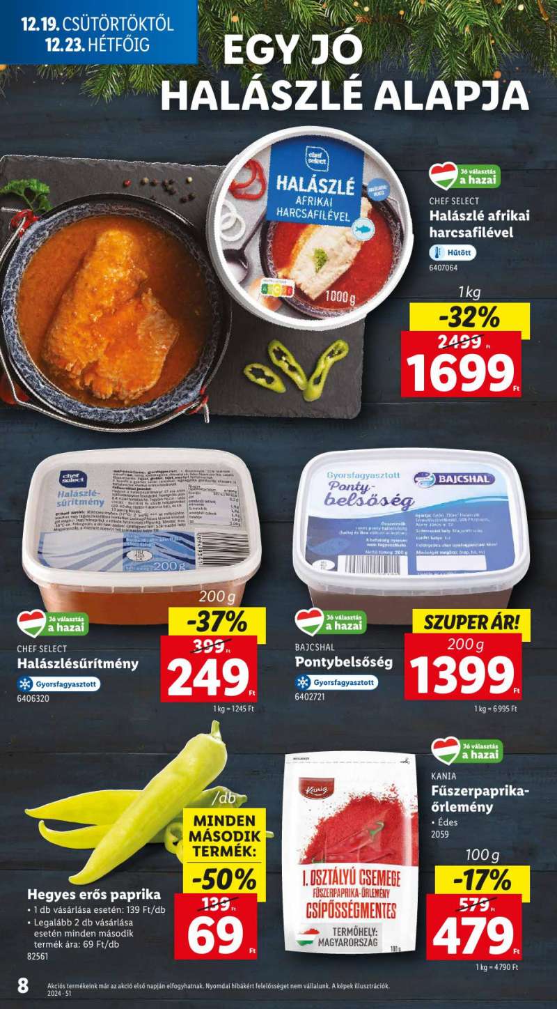 Lidl Akciós Újság 8 oldal