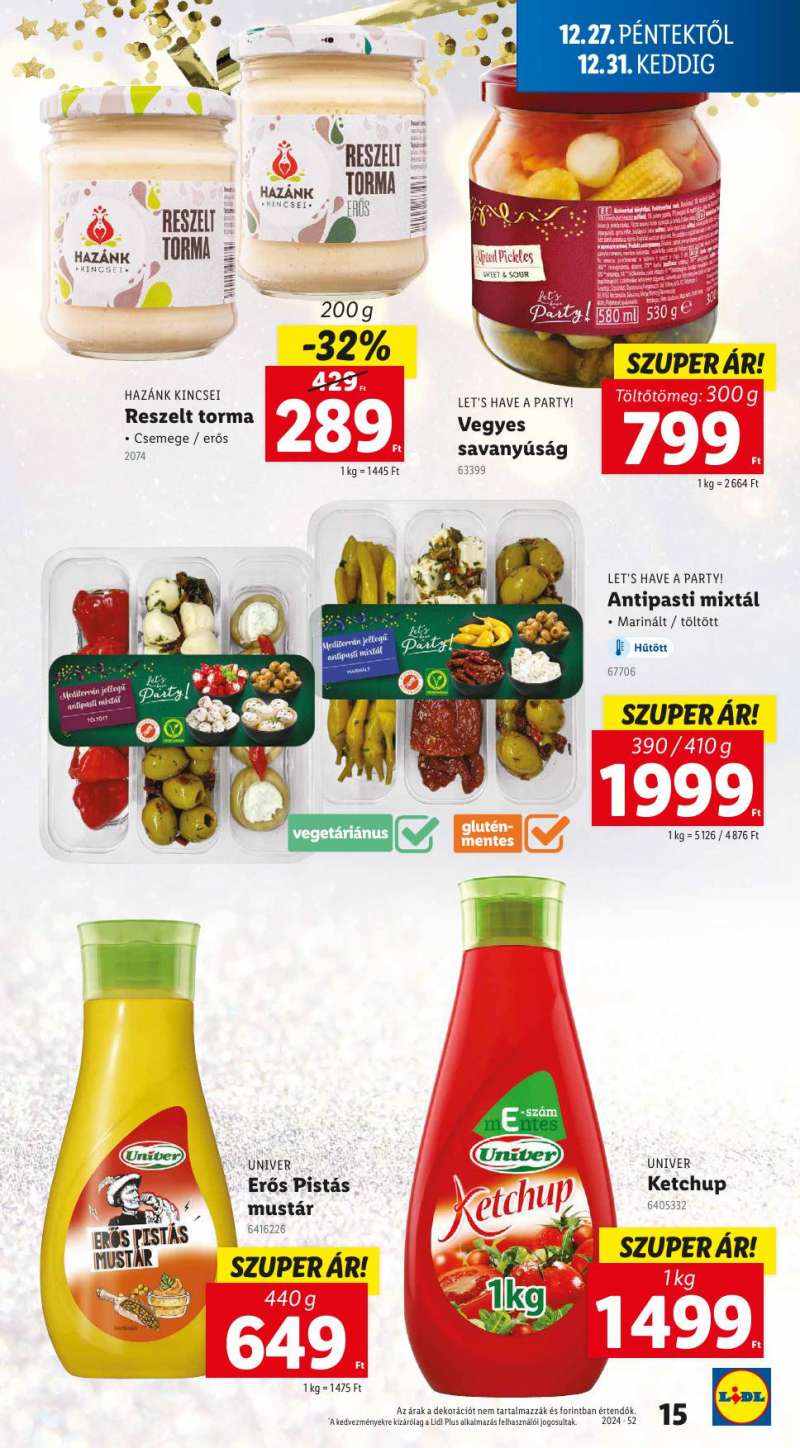 Lidl Akciós Újság 15 oldal