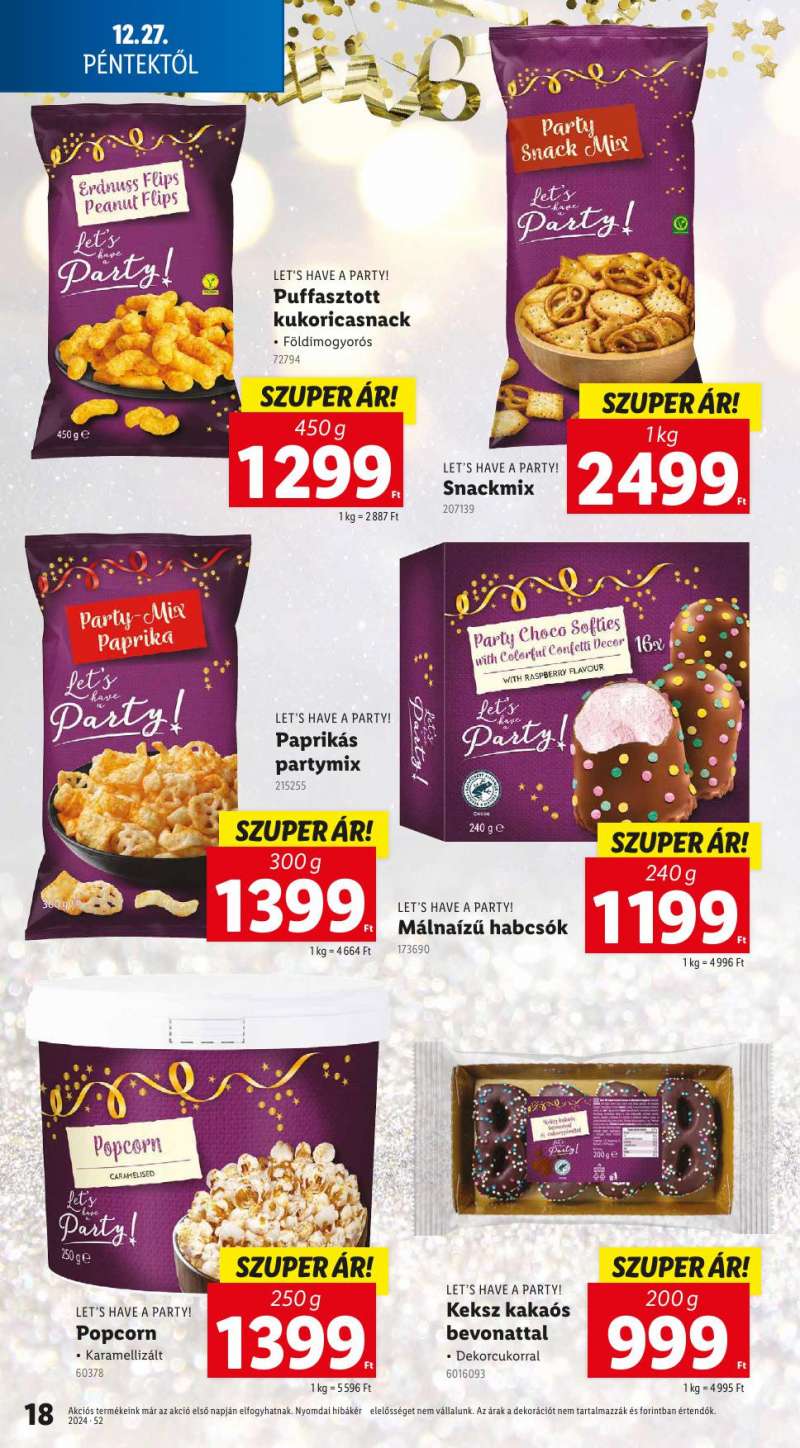 Lidl Akciós Újság 18 oldal