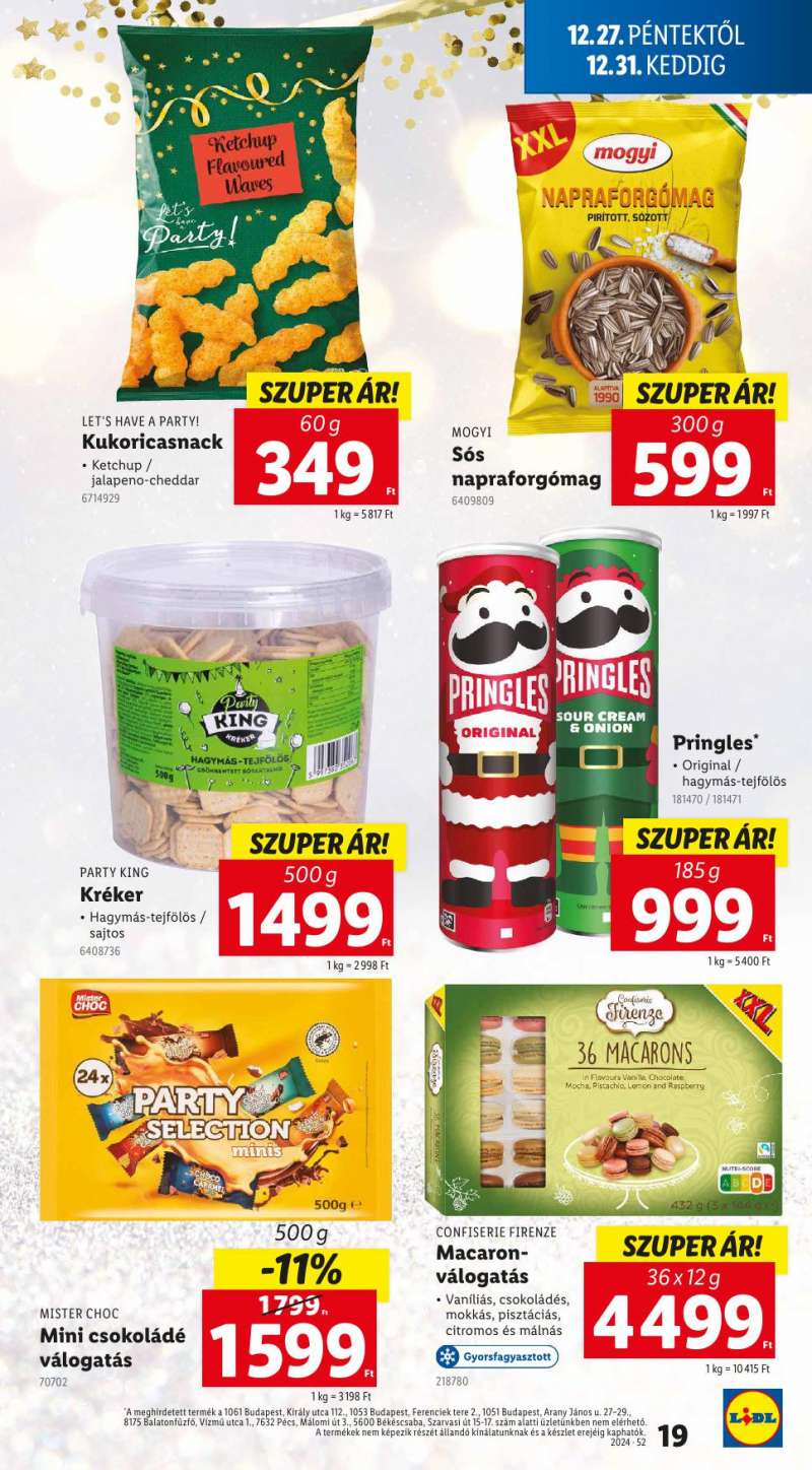 Lidl Akciós Újság 19 oldal