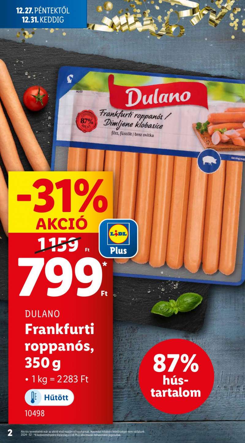 Lidl Akciós Újság 2 oldal