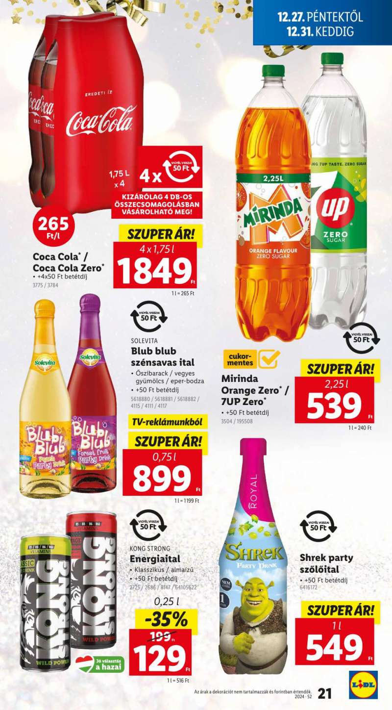 Lidl Akciós Újság 21 oldal