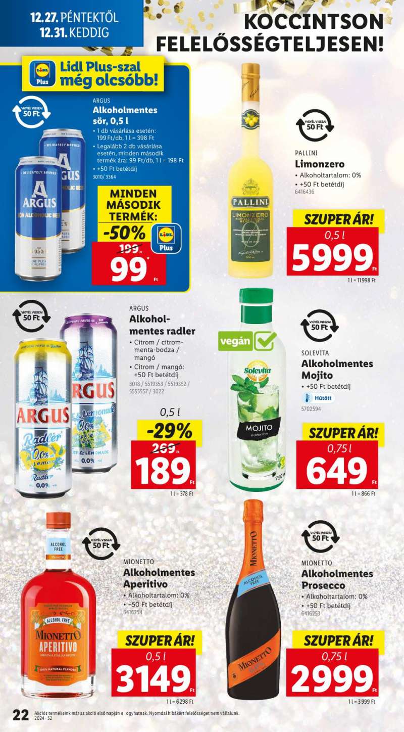 Lidl Akciós Újság 22 oldal