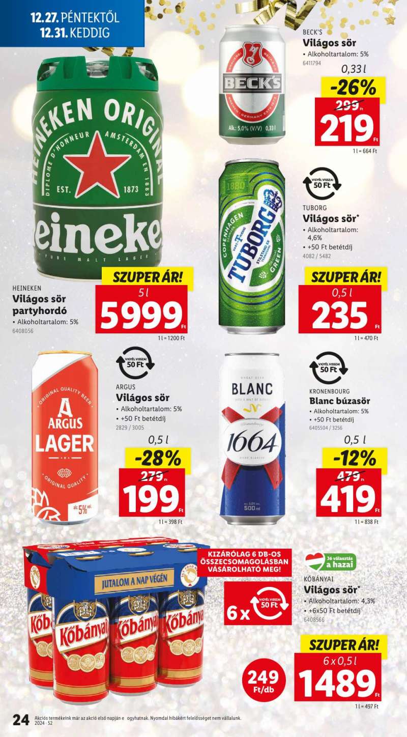 Lidl Akciós Újság 24 oldal