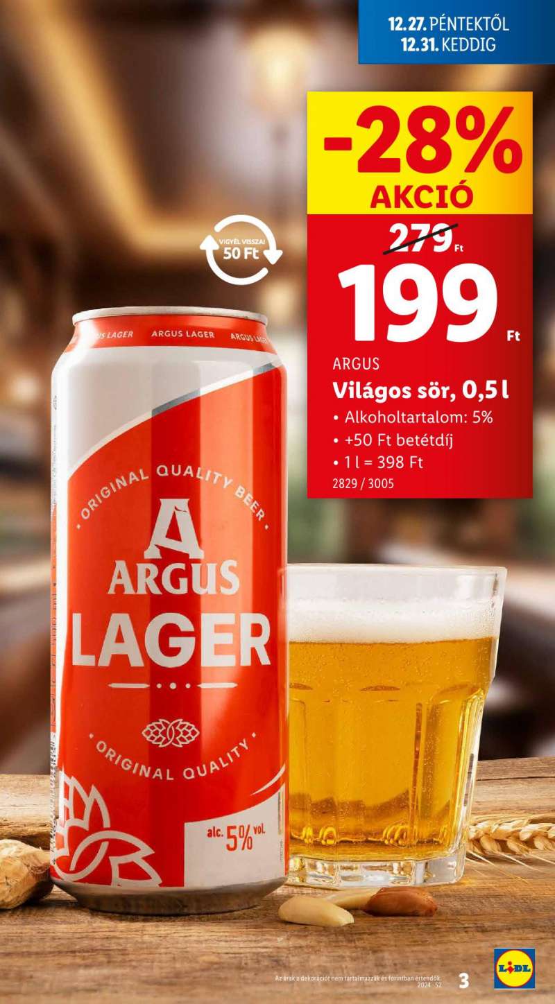 Lidl Akciós Újság 3 oldal