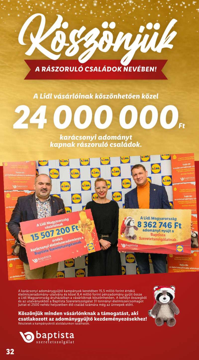 Lidl Akciós Újság 32 oldal