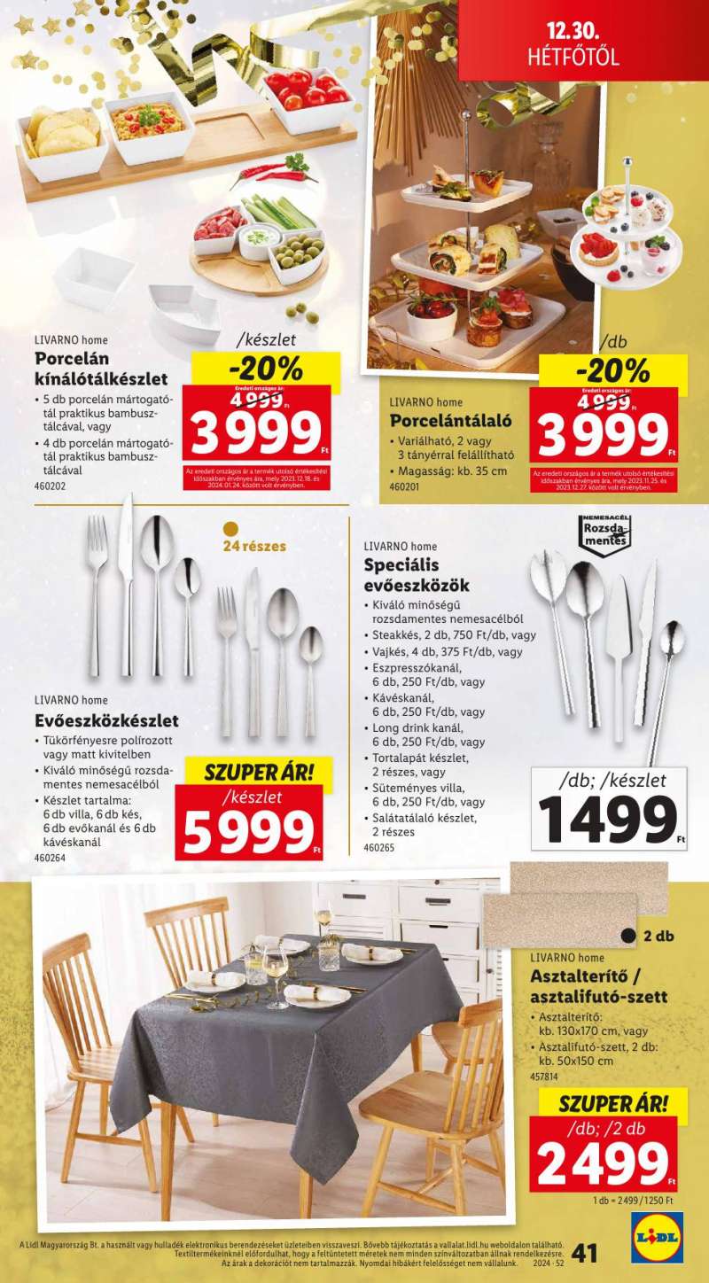 Lidl Akciós Újság 41 oldal