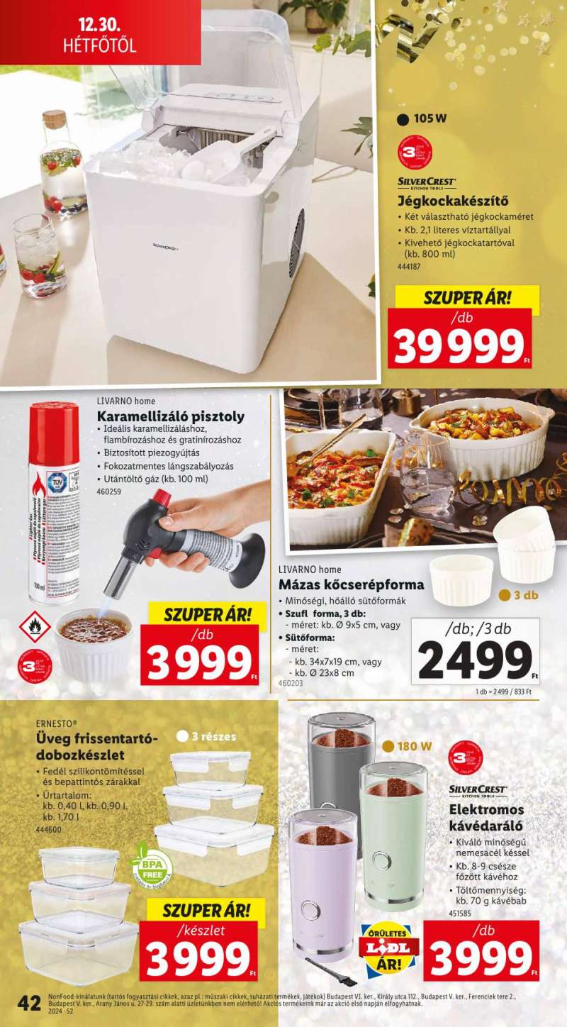 Lidl Akciós Újság 42 oldal