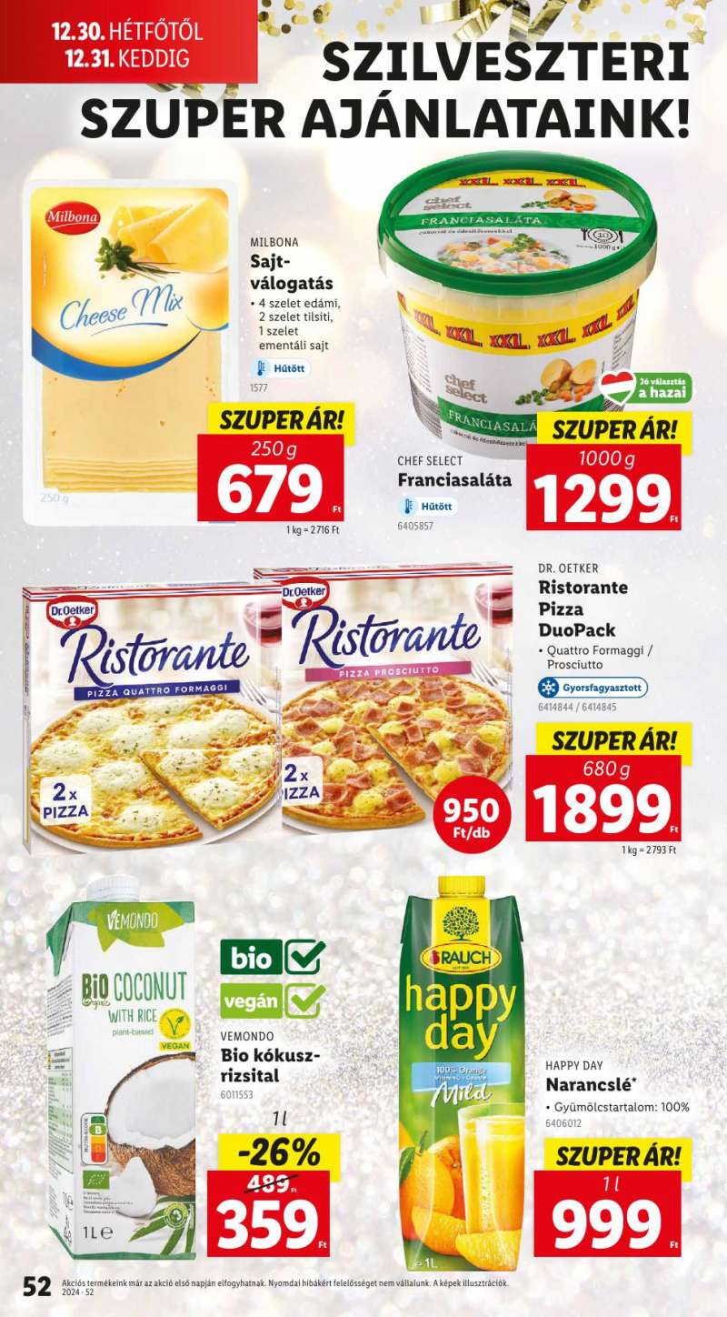 Lidl Akciós Újság 52 oldal