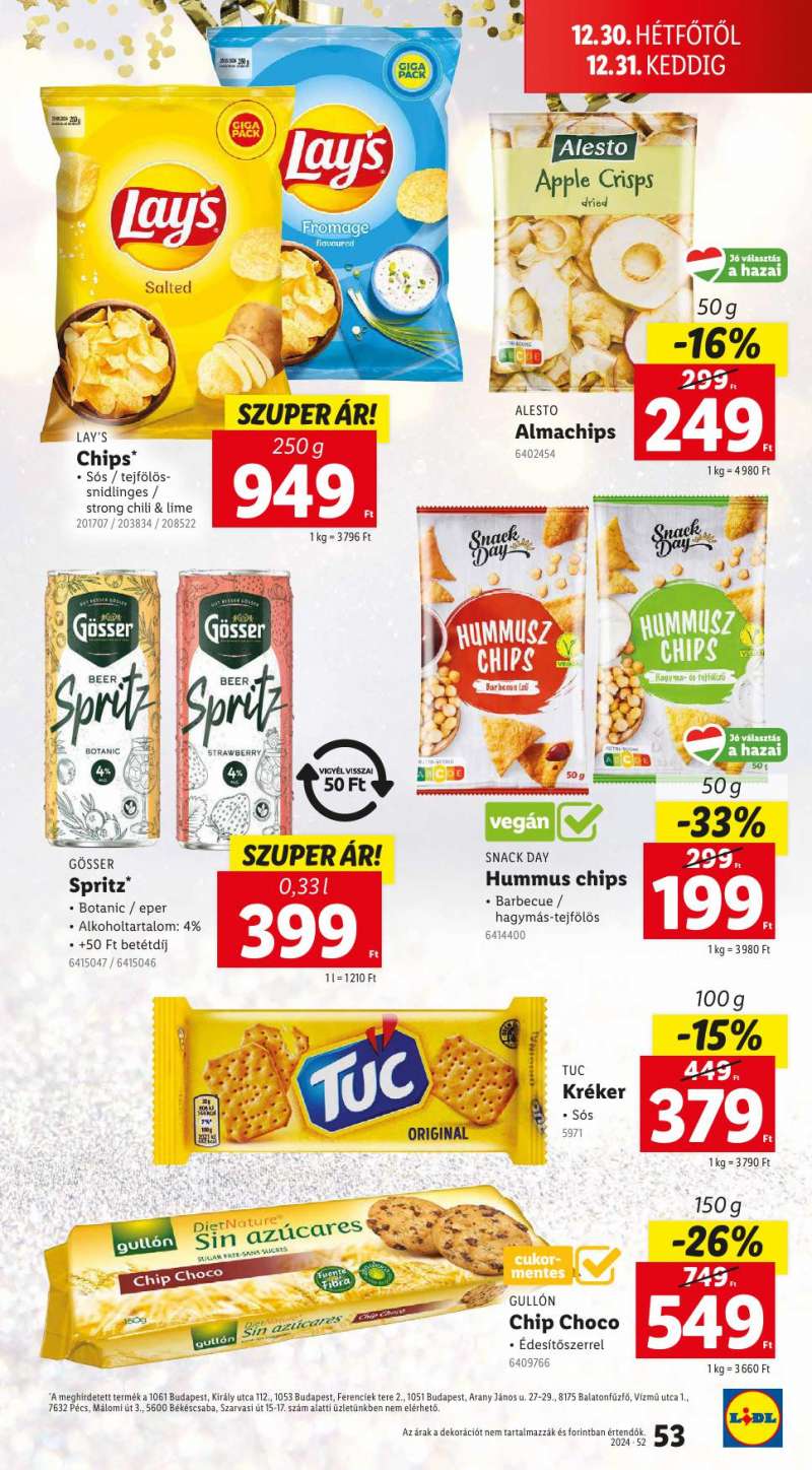 Lidl Akciós Újság 53 oldal