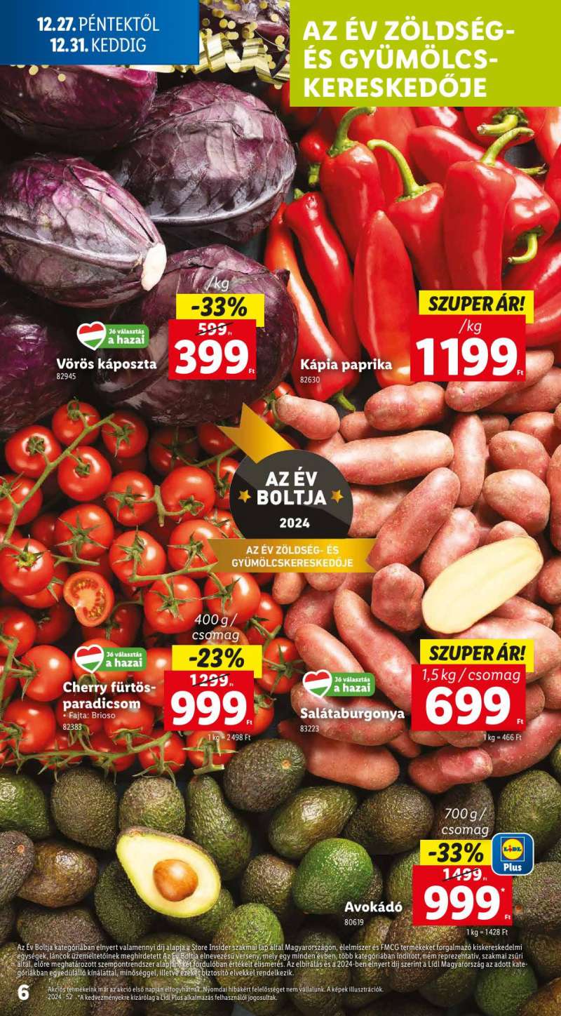 Lidl Akciós Újság 6 oldal