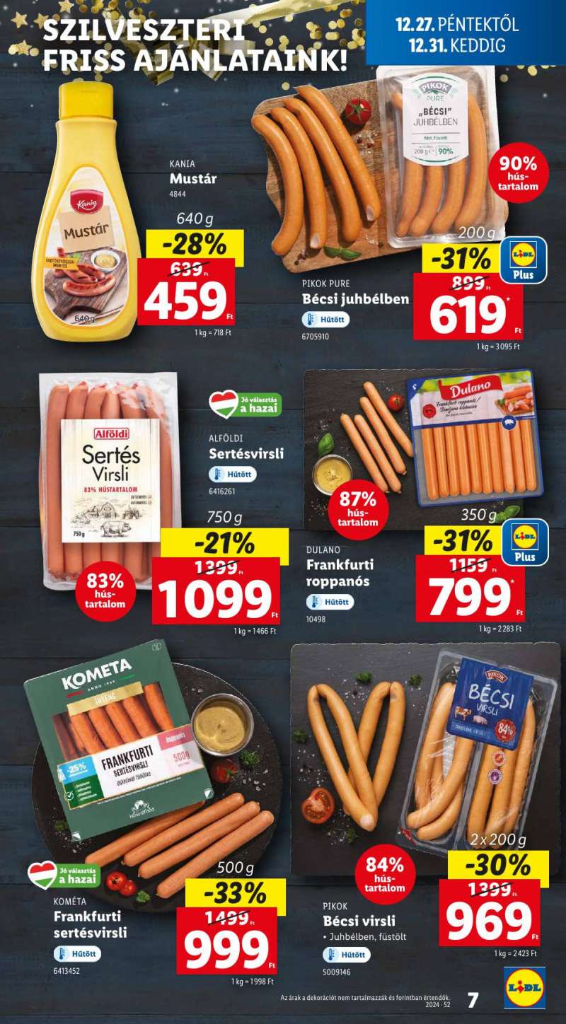 Lidl Akciós Újság 7 oldal