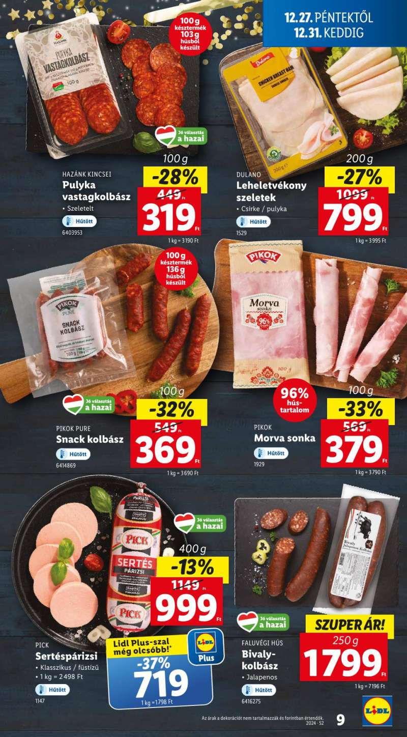 Lidl Akciós Újság 9 oldal